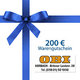 200-Euro-Einkaufsgutschein der Firma OBI